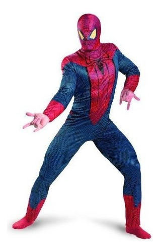 Adultos Traje Clásico Disfraz Marvel The Amazing Spider-man 