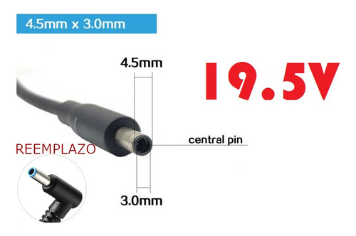 Cargador Elitebook 820 G9 G3 7-0 19,5v