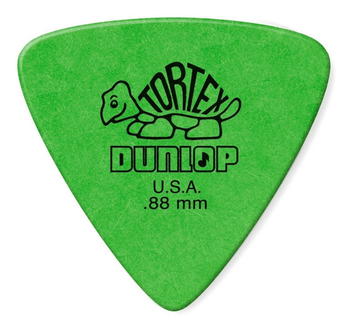 Imagem 1 de 6 de Palhetas Dunlop Tortex Triangles 0.88mm  Pacote 6 Unidades