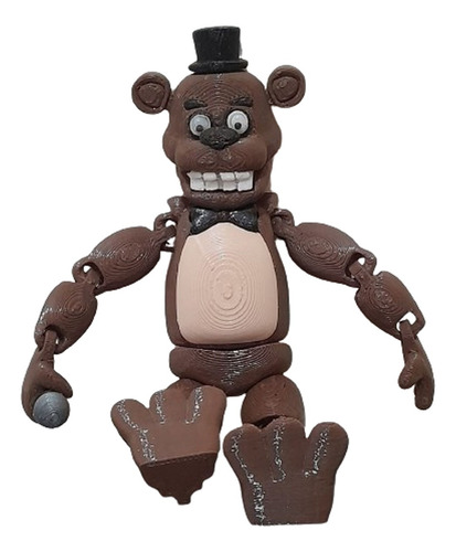 Figura De Ação Bonecos Freddy's Fnaf Articulado - Freddy