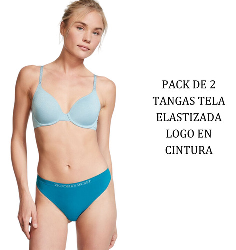 Pack De 2 Tangas Victorias Secret Combinación De Diseños