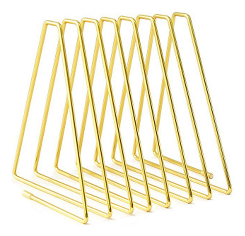 Suporte Para Livro Triangular Ajustável Com 7 Slots