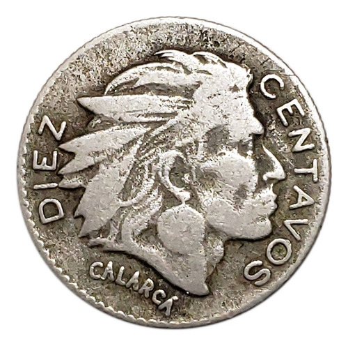 Moneda 10 Centavos 1952 Colombia Calarcá Pieza 668