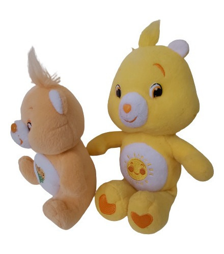 Cariñositos Peluches Sol Y Flores 23cm 14cm Lote De 2 (Usado)