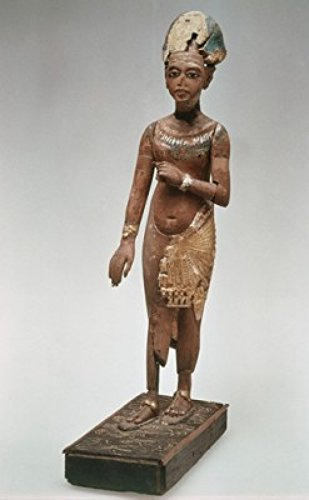 Póster Impreso Estatua De Akhenaton 18 X 24 Cm