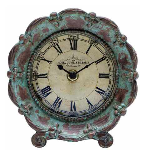 Nikky Home Reloj De Mesa, Vintage Francés, Decorativo, De Pe