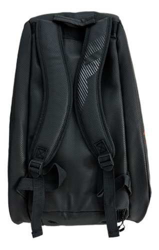 Mochila Paleta Padel Top Force Compartimiento Ropa Botinero Color Negro 28222 Diseño De La Tela Liso