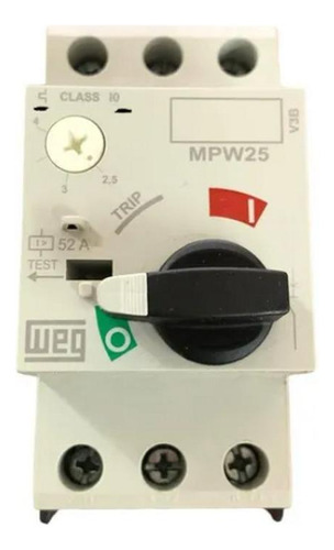 Disjuntor Motor 2.5 A 4.0a Mpw25-3 - Weg