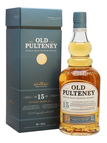 Whisky Old Pulteney 15 Años Single Malt 700 Ml