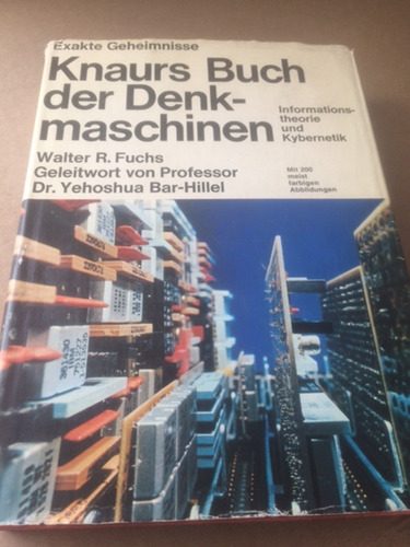 Libro Knaurs Buch Der Denkmaschinen/ Walter Robert Fuchs