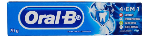 Creme Dental 4 Benefícios Em 1 Oral-b  Em 1 70g
