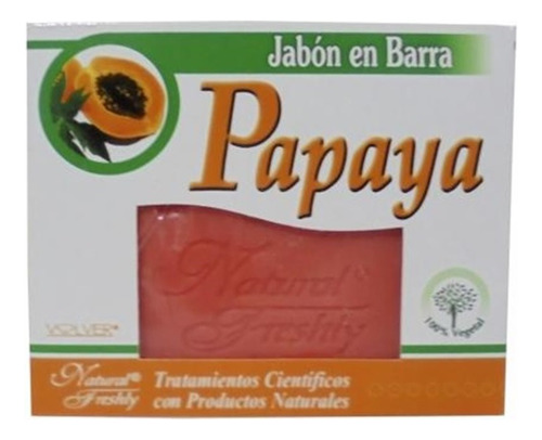 Jabon De Papaya Aclara Y Regula Grasa - - g a $221