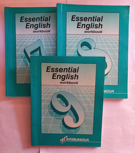 Esential English Workbook - A, B, C, D, Ef, 1, 5, 6, 7, 8.. (Usado)