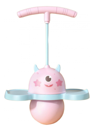 Pogo Ball Con Mango, Pogo Jump, Juguete De Salto Alto, Rosa