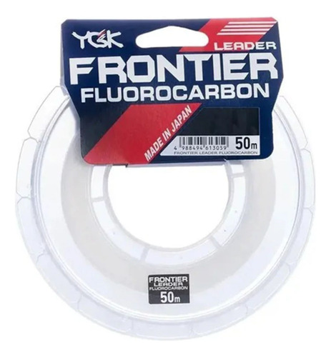 Linha Leader Pesca Ygk Frontier Fluorocarbon 0,55mm 35lb 50m