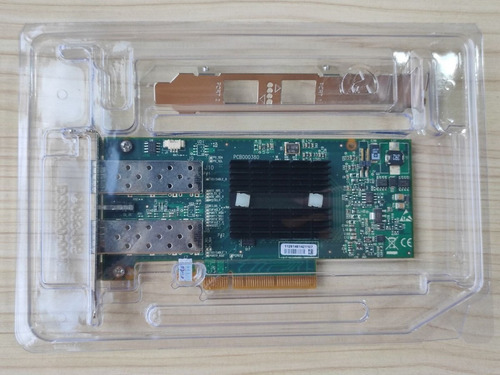 Placa Rede Sfp Dual Port 10gb Mellanox Mnph29d Perfil Alto