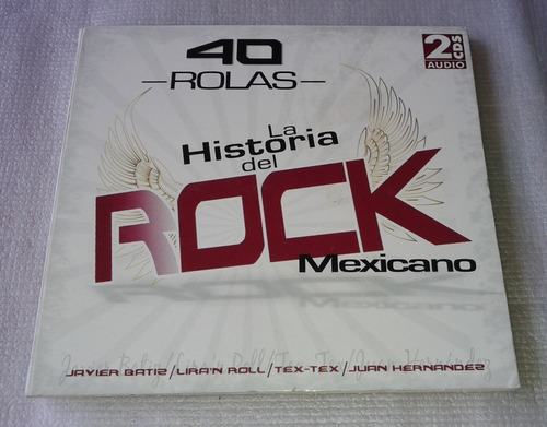 La Historia Del Rock Mexicano 40 Rolas Cd Digipack Batiz Lir