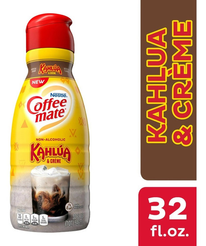 Coffee Mate Crema Para Café Sabor Kalhúa 946ml Americana