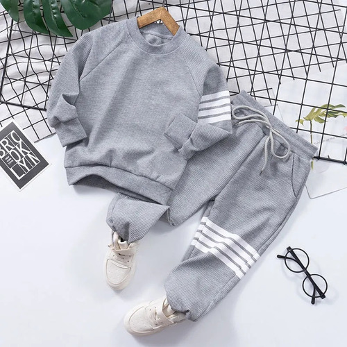 Conjunto De 2 Piezas De Atuendo Deportivo De Estilo Coreano