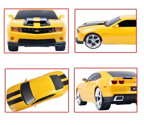 Carro A Control Remoto Chevrolet Camaro Rs Ss Amarillo / | Envío gratis