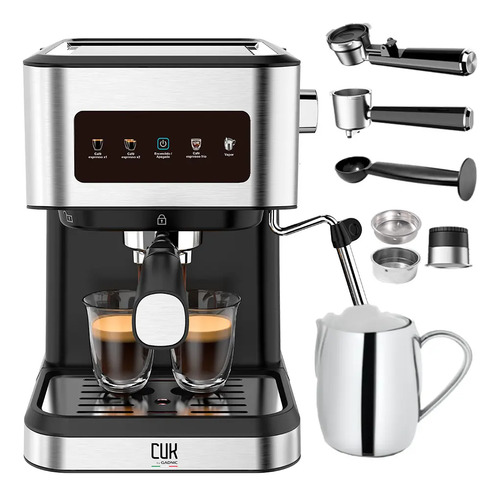 Cafetera Express Gadnic Cm3000 3 en 1 15L Gris