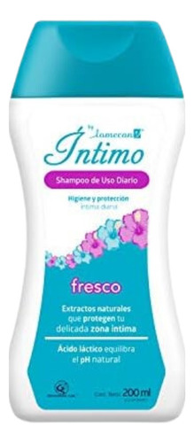 Shampoo Lomecan V Íntimo  Fresco Uso Diario Ph Natural 