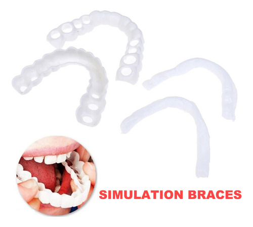 . .. Funda Protectora For Dentaduras Postizas, 2 Aparatos
