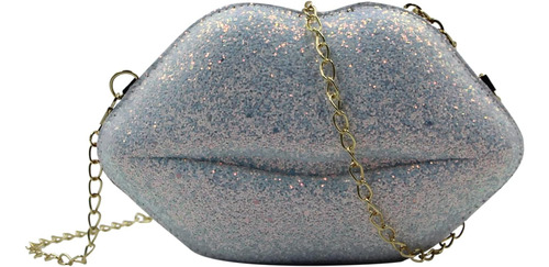 Pamayaneen Bolso Con Labios Brillantes Para Mujer, Bolso De 