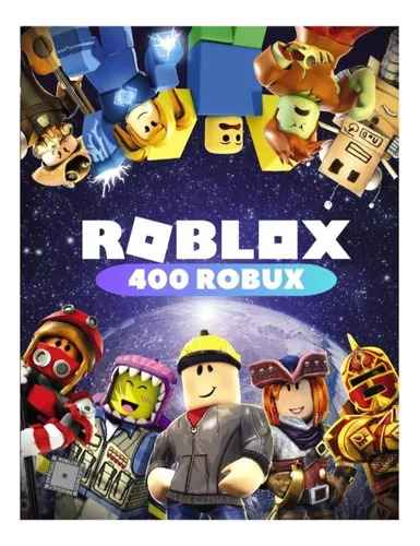 Roblox 400 Robux - Cartão Presente Digital Envio Rápido! | MercadoLivre