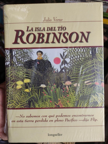 La Isla Del Tío Robinson - Julio Verne - Nuevo Tapa Dura 