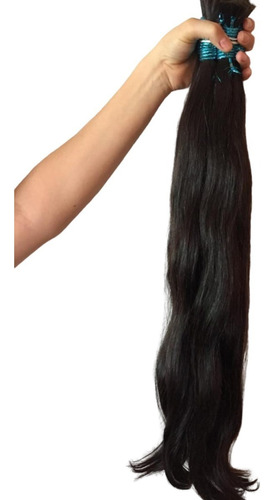 Cabelo Humano Para Mega Hair Liso Ondulado 70/75cm - 150g