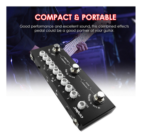 Bxcuvave Cube Bebê Portátil Multifuncional Guitarra Elétrica