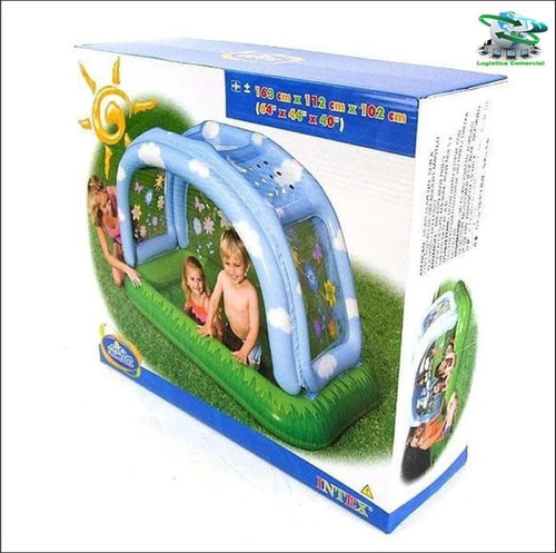 Piscina Inflable Para Niños Intex 57406 Con Parasol O Techo