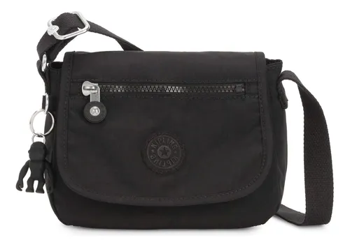 Mini Bolso Kipling, Poliéster, Unisex, 14 Cm X 19 Cm, Negro