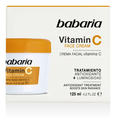 Crema Facial Vitamina Babaria 125 Ml