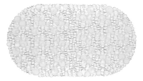 Imagen 1 de 6 de Alfombra Bañera Antideslizante Pvc Con Ventosas Piedras