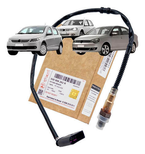 Sonda Lambda Vw Gol G4 Iv 1.0 1.6 Flex Polo 1.6 2.0 Pré