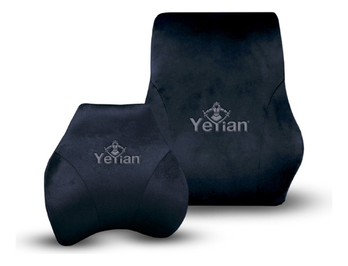 Kit De Almohada Yeyian Yka-20705 Memory Foam Negro