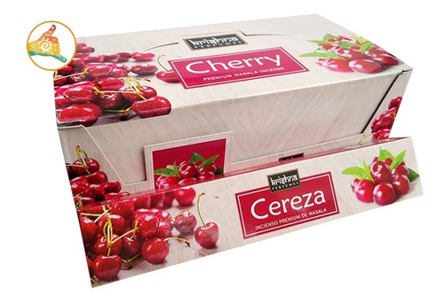 Incienso Cherry Caja X12 Marca Krishna