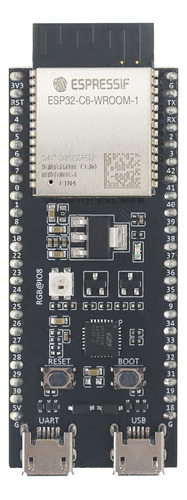 Placa De Desarrollo Esp32-c6-devkitc-1-n8