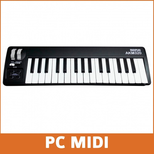 Teclado Controlador Midiplus Akm320 Midi Usb 32 Teclas