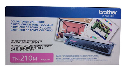 Toner Original Para Impresora Brother Tn-210-m Magenta