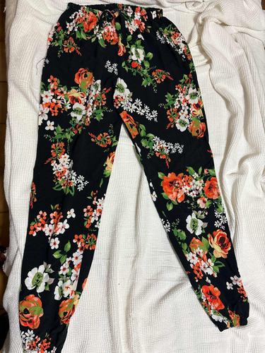 Pantalón Jogger Baggy De Seda Mujer Adulto.