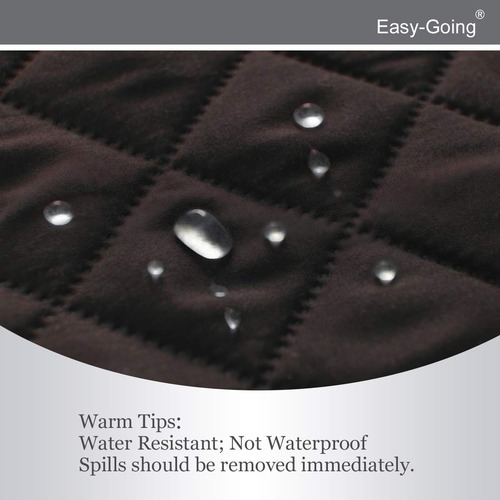 Easy-going Funda Reversible Sofá 3 Cojines Chocolate Beige M