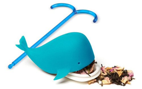 Infusor De Té Brew Whale Turquesa Color Bermuda