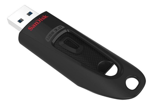 Imagen 1 de 4 de Memoria USB SanDisk Ultra 64GB 3.0 negro