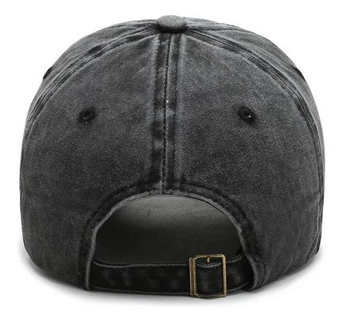 Imagen 2 de 3 de Gorra Ny Jean Vintage Gastada Mujer Hombre Bordada New York