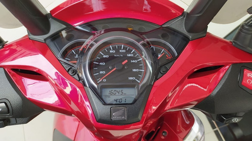 Honda Sh300i 2017 Vermelha Tebi Motos