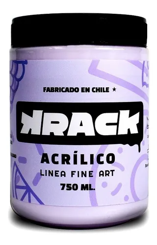 comprar Pote De Pintura Acrilica Krack 750ml Colores