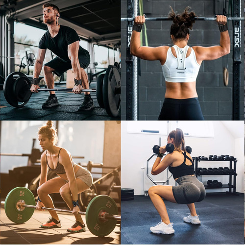 Ajustables Muñequeras Para Gym Mujer Tipo Straps Talla M